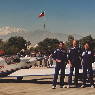 Skyhawk Aerobatic Team in Chile